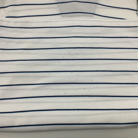 Nautica Mens Striped Polo Shirt Size Large  Preowned - Picture 4 of 5